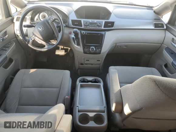 2016 Honda Odyssey SE with VIN 5FNRL5H35GB005538, listed as a Copart auction lot 53326945 with 167,359 mi miles and Salvage Title. Bid and sale history available at DreamBid. Image 8.