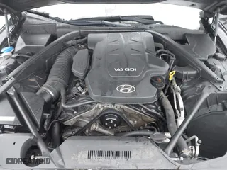 2015 Hyundai Genesis 3.8L with VIN KMHGN4JE9FU099240, listed as a IAAI auction lot 41560635 with 128,345 mi miles. Bid and sale history available at carsss.com. Image 10.