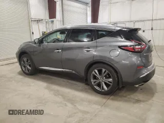 2019 Nissan Murano SL z VIN 5N1AZ2MS0KN142769, wystawiony jako Copart lot #53035655 z przebiegiem 44 188 mil mil oraz Szkoda całkowita • Salvage title. Historia ofert i sprzedaży dostępna na DreamBid. Obrazek 2.