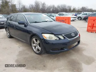 2006 Lexus GS 430 with VIN JTHBN96S965014108, listed as a IAAI auction lot 41601339 with 277,658 mi miles and . Bid and sale history available at DreamBid. Image 1.