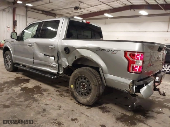 2020 Ford F-150 XL with VIN 1FTEW1EPXLKD75175, listed as a IAAI auction lot 40952968 with 35,756 mi miles. Bid and sale history available at carsss.com. Image 3.