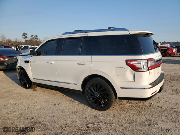 2020 Lincoln Navigator Reserve with VIN 5LMJJ2LT6LEL21396, listed as a Copart auction lot 47456415 with 72,311 mi miles and Salvage Title. Bid and sale history available at carsss.com. Image 2.