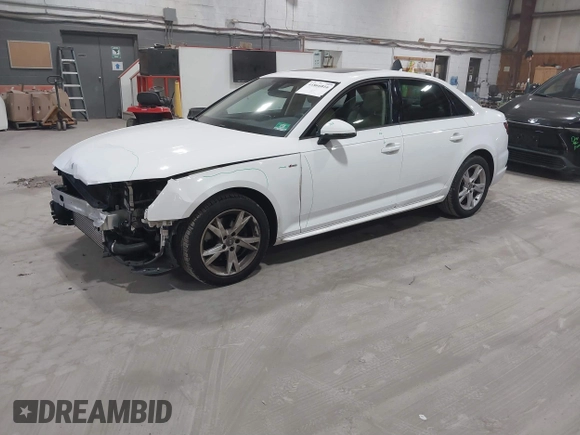 2018 Audi A4 Premium with VIN WAUKMAF4XJA210708, listed as a IAAI auction lot 41866816 with 92,999 mi miles. Bid and sale history available at carsss.com. Image 18.