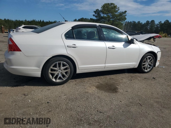 2011 Ford Fusion SEL with VIN 3FAHP0JA6BR229331, listed as a Copart auction lot 46366005 with 128,052 mi miles and Salvage Title. Bid and sale history available at carsss.com. Image 3.
