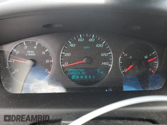 2011 Chevrolet Impala LT Fleet with VIN 2G1WG5EK1B1155265, listed as a Copart auction lot 61567575 with 148,013 mi miles and Salvage title. Bid and sale history available at DreamBid. Image 9.