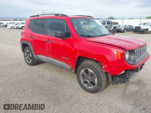 2017 Jeep Renegade Sport с VIN ZACCJBAB9HPF23495, выставлен на аукционе IAAI как лот 42395971 с пробегом 117 756 миль миль и . История ставок и продаж доступна на DreamBid. Изображение 1.