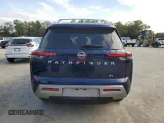 2024 Nissan Pathfinder SL with VIN 5N1DR3CB7RC243155, listed as a Copart auction lot 49779345 with 31,002 mi miles and Salvage title. Bid and sale history available at DreamBid. Image 6.