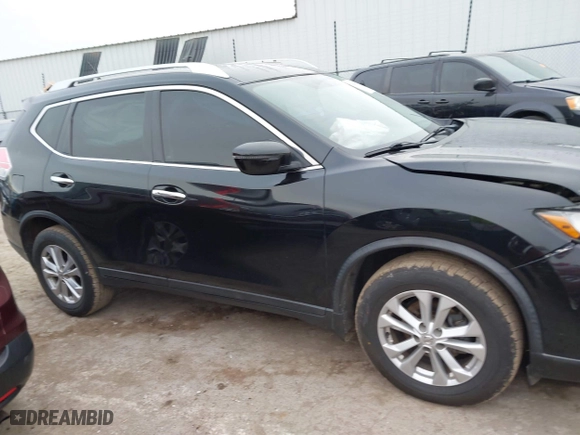 2016 Nissan Rogue S with VIN KNMAT2MV9GP725983, listed as a IAAI auction lot 41049376 with 139,750 mi miles. Bid and sale history available at carsss.com. Image 14.