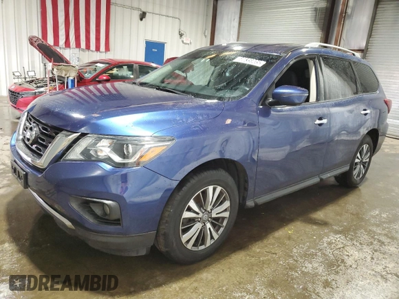 2020 Nissan Pathfinder SV with VIN 5N1DR2BN3LC604510, listed as a Copart auction lot 60035905 with 71,680 mi miles and Clean title. Bid and sale history available at DreamBid. Image 1.