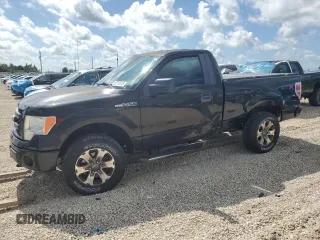 2013 Ford F-150 XL with VIN 1FTMF1EF9DKD57917, listed as a Copart auction lot 60712415 with 55,416 mi miles and Salvage title. Bid and sale history available at DreamBid. Image 1.