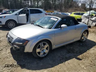 2002 Audi TT with VIN TRUUT28N721013092, listed as a Copart auction lot 52858535 with 205,273 mi miles and Clean Title. Bid and sale history available at carsss.com. Image 1.