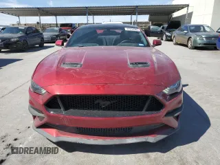 2018 Ford Mustang GT with VIN 1FA6P8CF8J5172159, listed as a Copart auction lot 47234365 with 76,685 mi miles and Salvage Title. Bid and sale history available at carsss.com. Image 5.