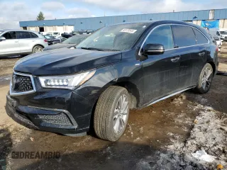 2019 Acura MDX Sport Hybrid w/Technology Pkg with VIN 5J8YD7H51KL001211, listed as a Copart auction lot 83173544 with 83,942 mi miles and Salvage Title. Bid and sale history available at carsss.com. Image 1.