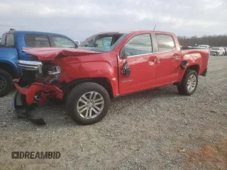 2018 GMC Canyon 2WD SLT with VIN 1GTG5DEN9J1224326, listed as a Copart auction lot 47182895 with 15,256 mi miles and Salvage Title. Bid and sale history available at carsss.com. Image 1.