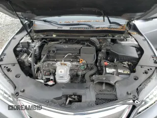 2017 Acura TLX with VIN 19UUB1F38HA008423, listed as a Copart auction lot 52849515 with 136,263 mi miles and Salvage title. Bid and sale history available at DreamBid. Image 11.