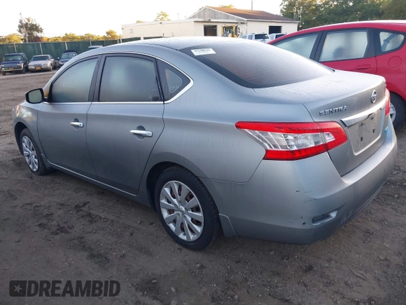 2014 Nissan Sentra S with VIN 3N1AB7AP4EL670019, listed as a IAAI auction lot 40516510 with Not Provided miles and . Bid and sale history available at DreamBid. Image 3.