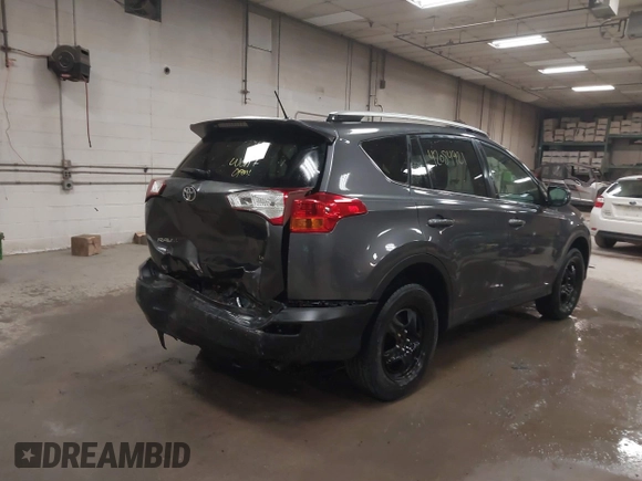 2015 Toyota RAV4 LE with VIN 2T3BFREV6FW240674, listed as a IAAI auction lot 42084921 with 137,481 mi miles and . Bid and sale history available at DreamBid. Image 4.