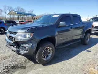 2017 Chevrolet Colorado 4WD LT with VIN 1GCGTCEN8H1317381, listed as a Copart auction lot 49317245 with 138,520 mi miles and Salvage title. Bid and sale history available at DreamBid. Image 1.
