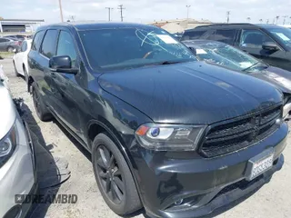 2018 Dodge Durango GT with VIN 1C4RDHDGXJC290491, listed as a IAAI auction lot 41601986 with 163,610 mi miles and . Bid and sale history available at DreamBid. Image 1.