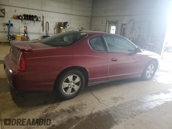 2006 Chevrolet Monte Carlo LT 3.5L with VIN 2G1WM16K769413912, listed as a Copart auction lot 61442645 with 144,058 mi miles and Clean title. Bid and sale history available at DreamBid. Image 3.