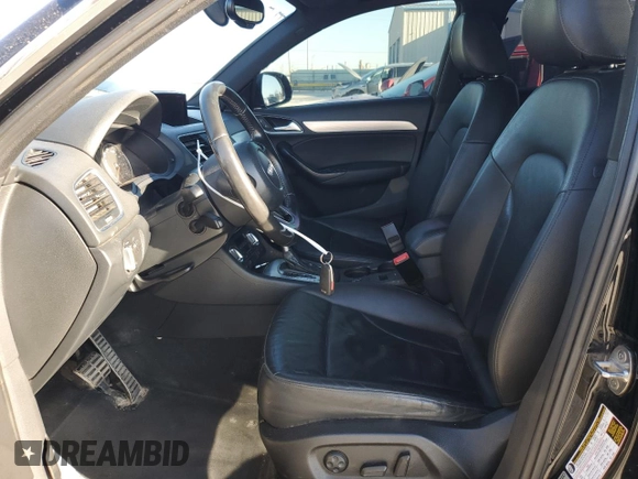2015 Audi Q3 Premium Plus with VIN WA1EFCFS0FR011769, listed as a Copart auction lot 48183155 with 158,666 mi miles and Salvage title. Bid and sale history available at DreamBid. Image 7.