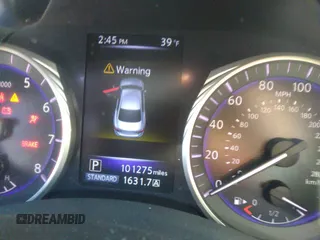 2016 Infiniti Q50 2.0t Premium with VIN JN1CV7AR5GM250084, listed as a IAAI auction lot 41601301 with 101,275 mi miles. Bid and sale history available at carsss.com. Image 15.