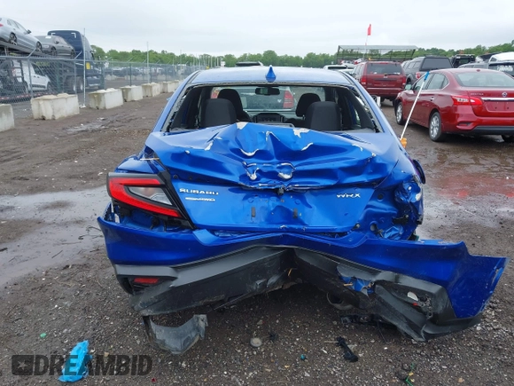 2023 Subaru WRX with VIN JF1VBAA60P9805839, listed as a IAAI auction lot 42365873 with 22,292 mi miles and . Bid and sale history available at DreamBid. Image 16.