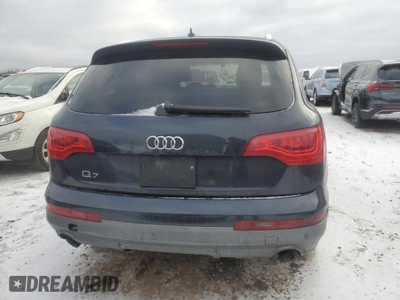 2012 Audi Q7 3.0T Premium Plus with VIN WA1LGAFE1CD003501, listed as a Copart auction lot 88486515 with 132,125 mi miles and Salvage Title. Bid and sale history available at carsss.com. Image 6.