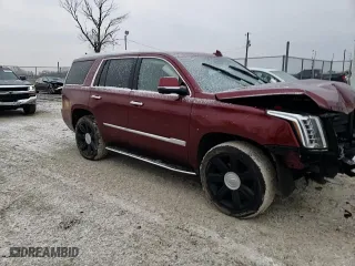 2017 Cadillac Escalade Premium Luxury with VIN 1GYS3CKJ1HR255975, listed as a Copart auction lot 44949315 with 42,123 mi miles and Salvage Title. Bid and sale history available at carsss.com. Image 11.
