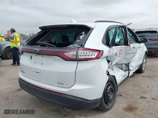2018 Ford Edge SE with VIN 2FMPK3G94JBC00485, listed as a IAAI auction lot 41935781 with 1 mi miles. Bid and sale history available at carsss.com. Image 4.