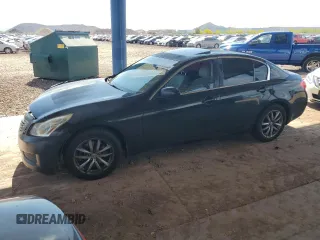 2007 Infiniti G35 Journey with VIN JNKBV61E77M709176, listed as a Copart auction lot 55491235 with 199,902 mi miles and Salvage Title. Bid and sale history available at DreamBid. Image 1.