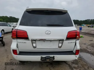 2008 Lexus LX 570 z VIN JTJHY00W184007931, wystawiony jako Copart lot #55671555 z przebiegiem 198 474 mil mil oraz Szkoda całkowita • Salvage title. Historia ofert i sprzedaży dostępna na DreamBid. Obrazek 6.