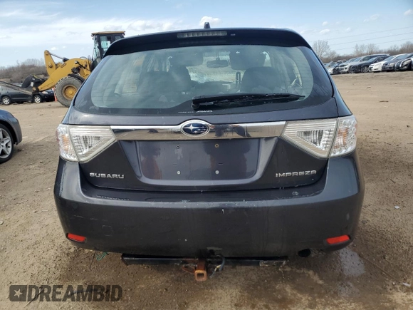 2009 Subaru Impreza i z VIN JF1GH61699H809109, wystawiony jako Copart lot #52859305 z przebiegiem 125 084 mil mil oraz Szkoda całkowita • Salvage title. Historia ofert i sprzedaży dostępna na DreamBid. Obrazek 6.