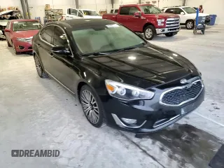 2014 Kia Cadenza Premium with VIN KNALN4D72E5128132, listed as a Copart auction lot 86681784 with 90,950 mi miles and Salvage Title. Bid and sale history available at carsss.com. Image 11.