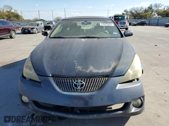 2005 Toyota Solara SE with VIN 4T1CE38P45U509991, listed as a Copart auction lot 77627424 with 239,147 mi miles and Clean Title. Bid and sale history available at DreamBid. Image 5.
