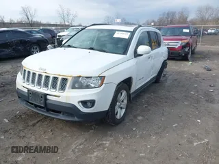 2015 Jeep Compass High Altitude Edition with VIN 1C4NJDEB6FD269920, listed as a IAAI auction lot 41709213 with 162,633 mi miles. Bid and sale history available at carsss.com. Image 2.