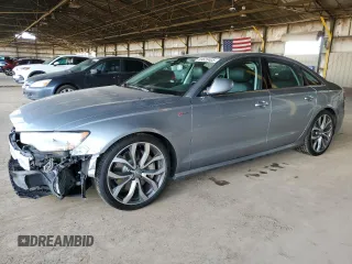 2012 Audi A6 Prestige with VIN WAUHGAFC1CN163184, listed as a Copart auction lot 59620405 with 90,420 mi miles and Salvage title. Bid and sale history available at DreamBid. Image 1.
