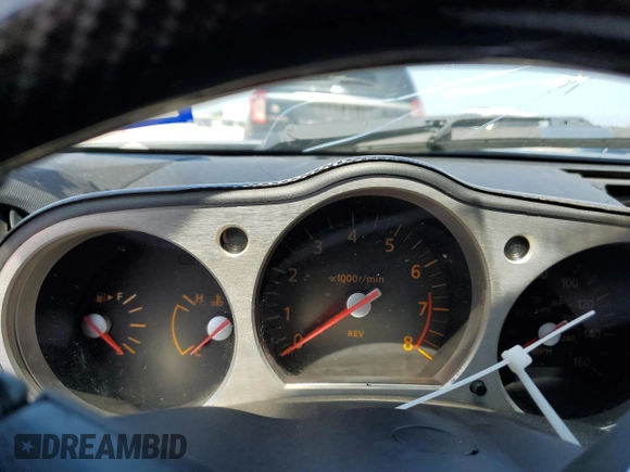 2004 Nissan 350Z Touring with VIN JN1AZ36A14T005906, listed as a Copart auction lot 60146584 with Not Provided miles and Salvage Title. Bid and sale history available at carsss.com. Image 9.