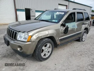 2006 Jeep Grand Cherokee Laredo with VIN 1J4GR48K16C112048, listed as a Copart auction lot 72832364 with 27,573 mi miles and Salvage Title. Bid and sale history available at carsss.com. Image 1.