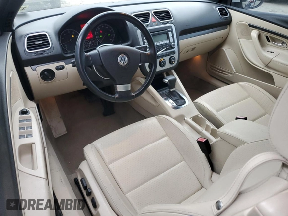 2009 Volkswagen Eos Komfort с VIN WVWBA71F09V013221, выставлен на аукционе Copart как лот 47528955 с пробегом 74 668 миль миль и Чистый • Clean title. История ставок и продаж доступна на DreamBid. Изображение 8.