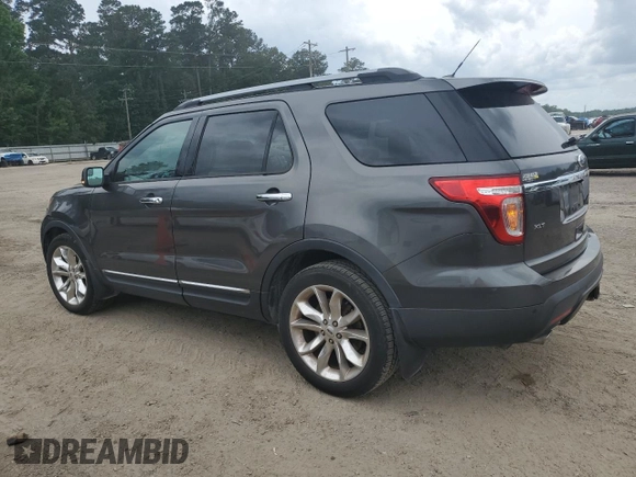 2015 Ford Explorer XLT with VIN 1FM5K7D84FGA99801, listed as a Copart auction lot 54757755 with 120,428 mi miles and Salvage Title. Bid and sale history available at DreamBid. Image 2.