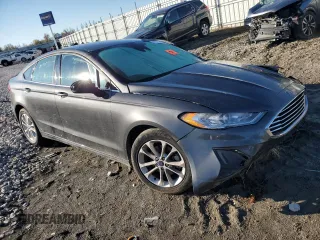 2020 Ford Fusion SE with VIN 3FA6P0HDXLR147336, listed as a Copart auction lot 79800464 with Not Provided miles and Salvage Title. Bid and sale history available at carsss.com. Image 4.