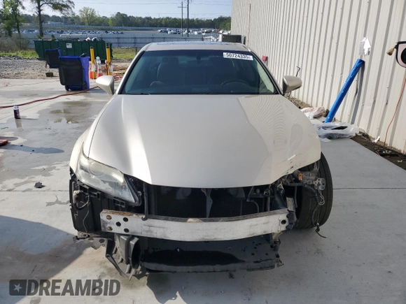 2013 Lexus GS 350 with VIN JTHBE1BL9D5027048, listed as a Copart auction lot 50724335 with 118,069 mi miles and Salvage title. Bid and sale history available at DreamBid. Image 5.