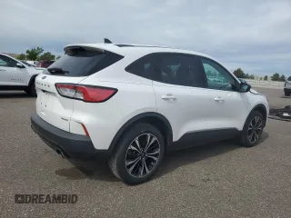 2021 Ford Escape SE with VIN 1FMCU9G68MUA96275, listed as a Copart auction lot 58277165 with 62,967 mi miles and Salvage title. Bid and sale history available at DreamBid. Image 3.