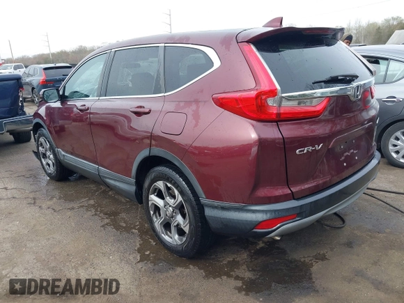 2017 Honda CR-V EX with VIN 2HKRW2H53HH679990, listed as a IAAI auction lot 41923591 with 242,177 mi miles. Bid and sale history available at carsss.com. Image 3.