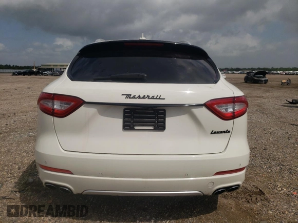 2018 Maserati Levante GranLusso with VIN ZN661XUL6JX295973, listed as a Copart auction lot 52066433 with 63,008 mi miles. Bid and sale history available at carsss.com. Image 6.