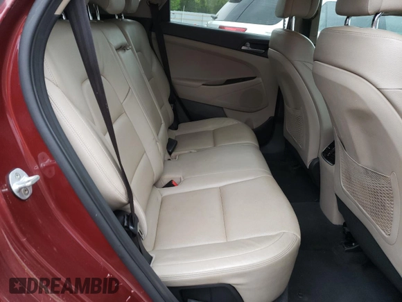 2016 Hyundai Tucson Limited z VIN KM8J33A27GU113407, wystawiony jako Copart lot #56000655 z przebiegiem 133 670 mil mil oraz Czysty tytuł • Clean title. Historia ofert i sprzedaży dostępna na DreamBid. Obrazek 10.