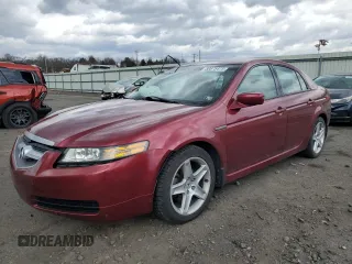 2004 Acura TL with VIN 19UUA66294A058281, listed as a Copart auction lot 50875475 with 154,372 mi miles and Salvage Title. Bid and sale history available at carsss.com. Image 1.