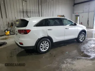 2019 Kia Sorento LX with VIN 5XYPGDA35KG461864, listed as a Copart auction lot 49346355 with 80,963 mi miles and Salvage Title. Bid and sale history available at DreamBid. Image 3.