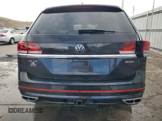 2021 Volkswagen Atlas SE with VIN 1V2RR2CA8MC527090, listed as a Copart auction lot 50008125 with 51,086 mi miles and Salvage title. Bid and sale history available at DreamBid. Image 6.